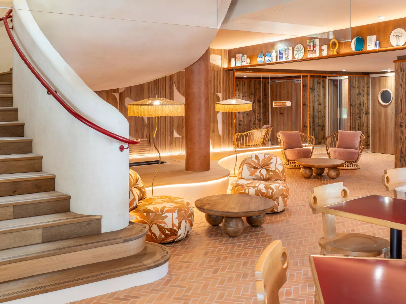 La Résidence-Binnen