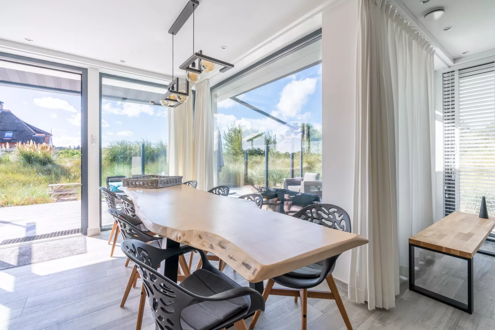 Strandvilla Hygge-Eetkamer
