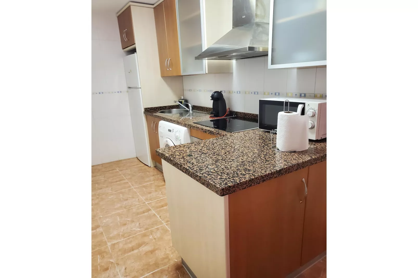 CT 342 AL - Faro's Paraiso de Vera Apartment-Keuken