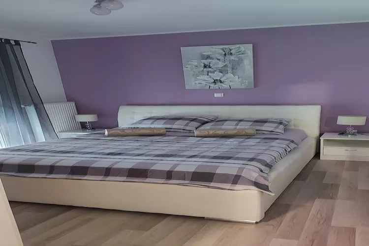 Apartment Villa Louminos - Two Bedroom Apartment with Terrace and Sea View-Slaapkamer