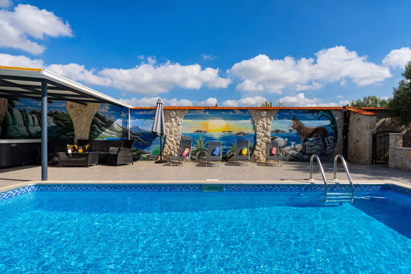 Holiday home Nadalina-Zwembad