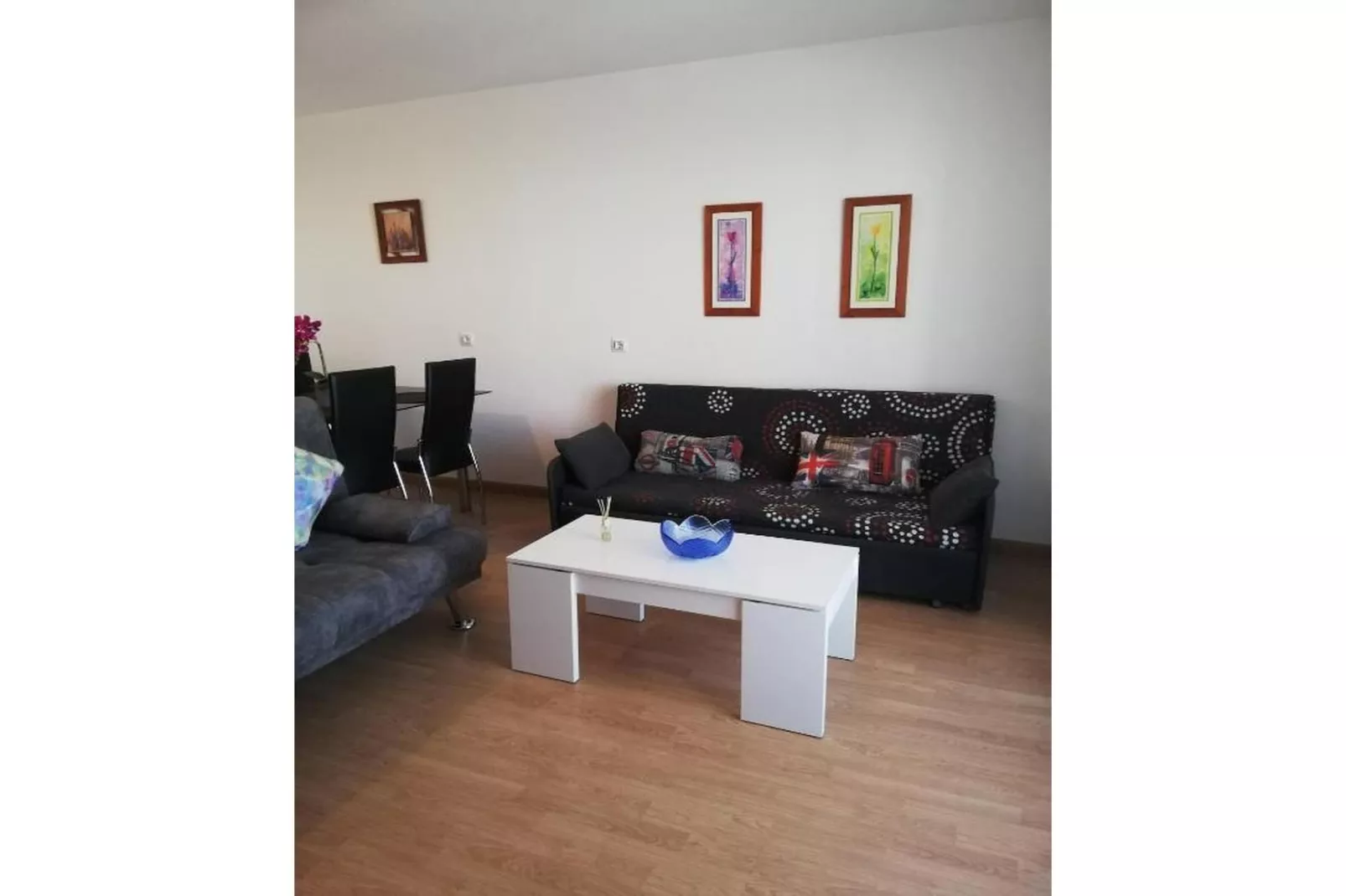 CT 371 AL - Faro's Veraplaya Naturista Apartment-Woonkamer