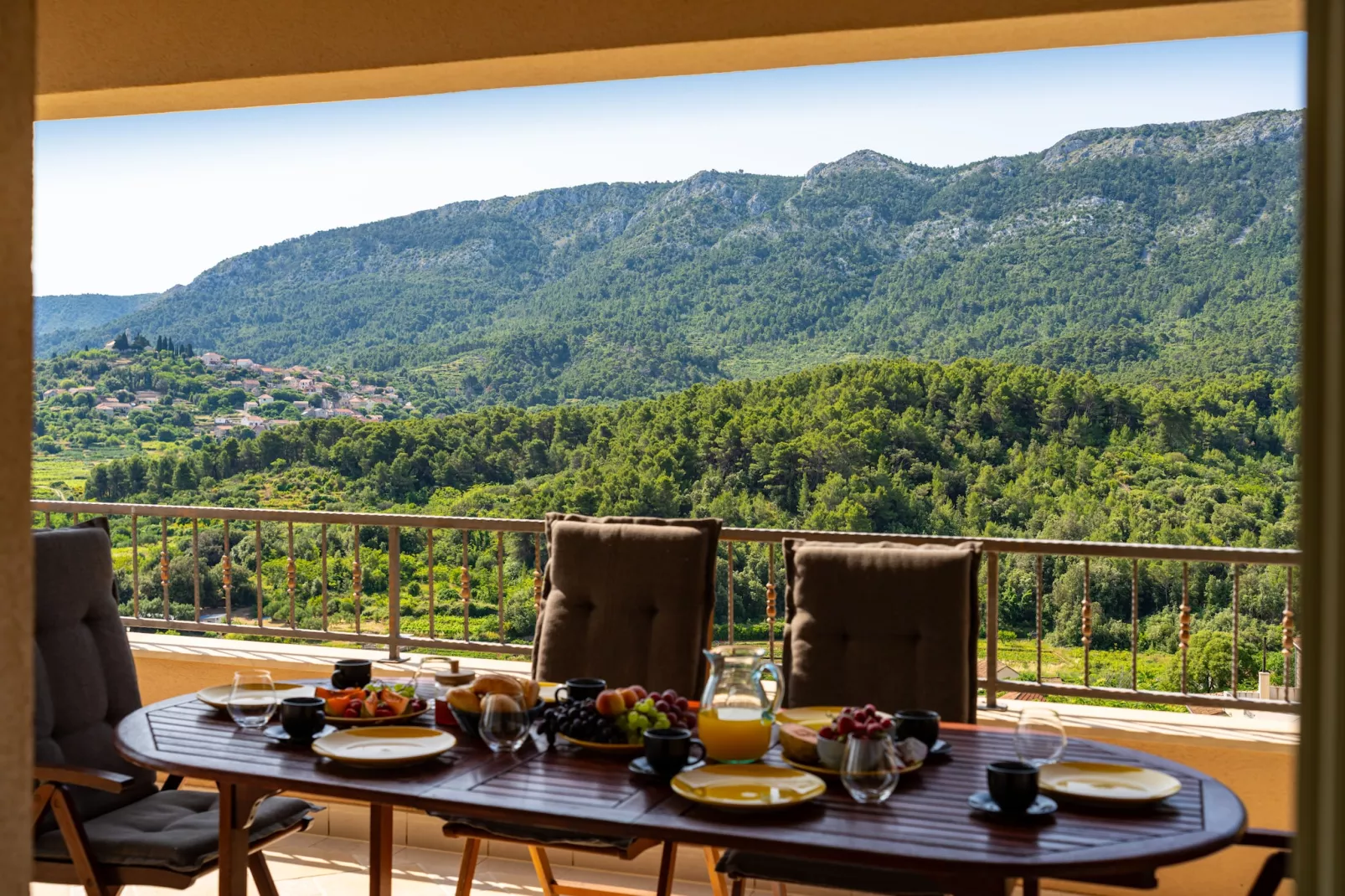 Sea view Villa Amaria-Terrasbalkon