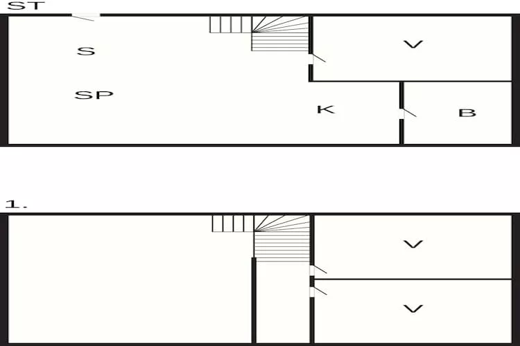 4 sterren vakantie huis in Ranum-Plattegrond