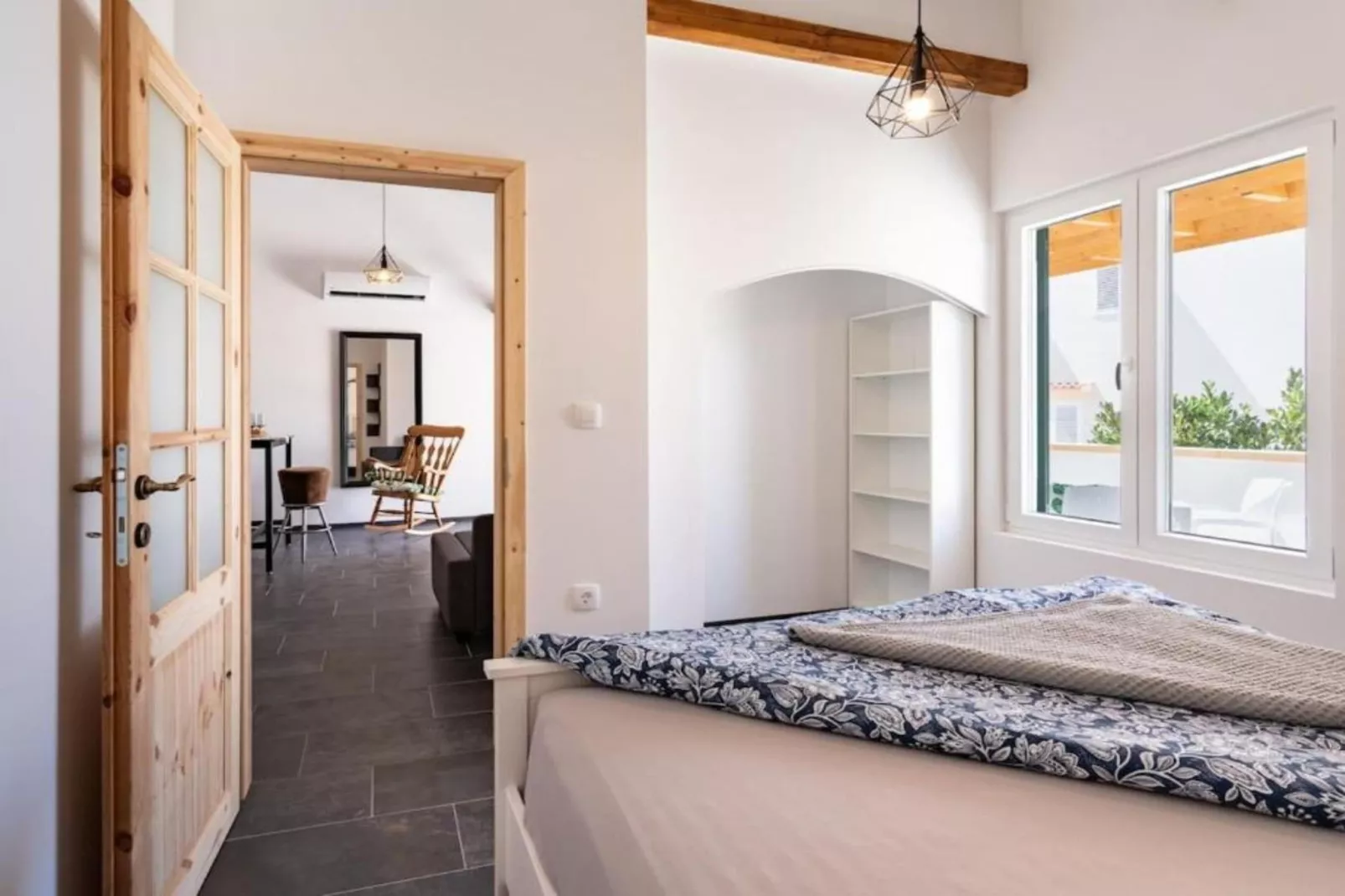 Apartment Sea&Sunset view - Two Bedroom Apartment  With Loggia And Sea View-Slaapkamer