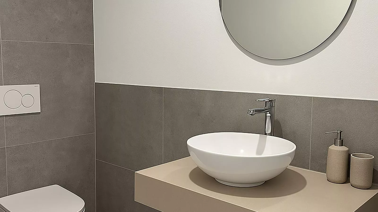 Tirola Hütte-Badkamer