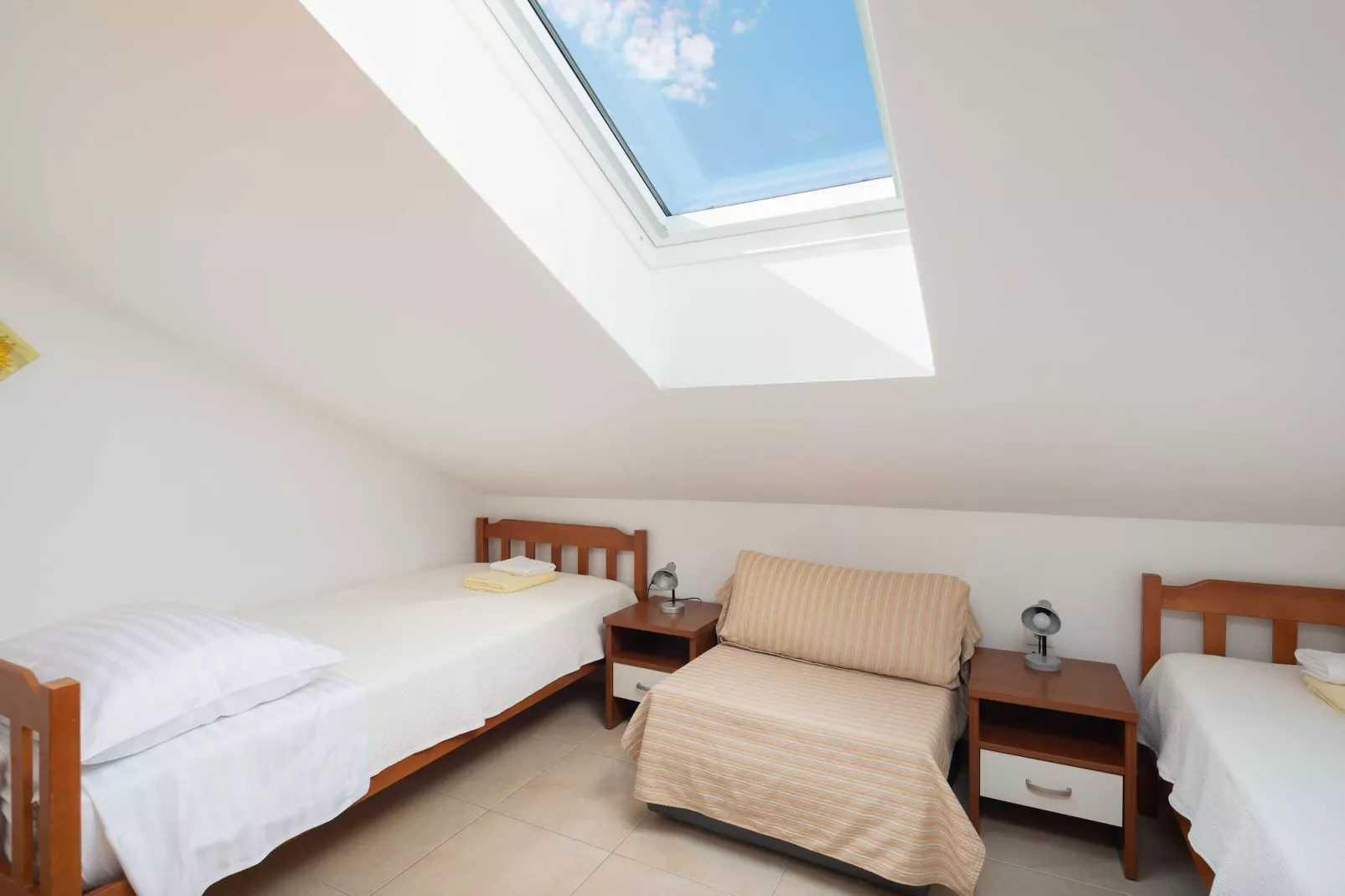 Apartment Bella Vista - Three Bedroom Apartment with Terrace  and Sea View(A6)-Slaapkamer