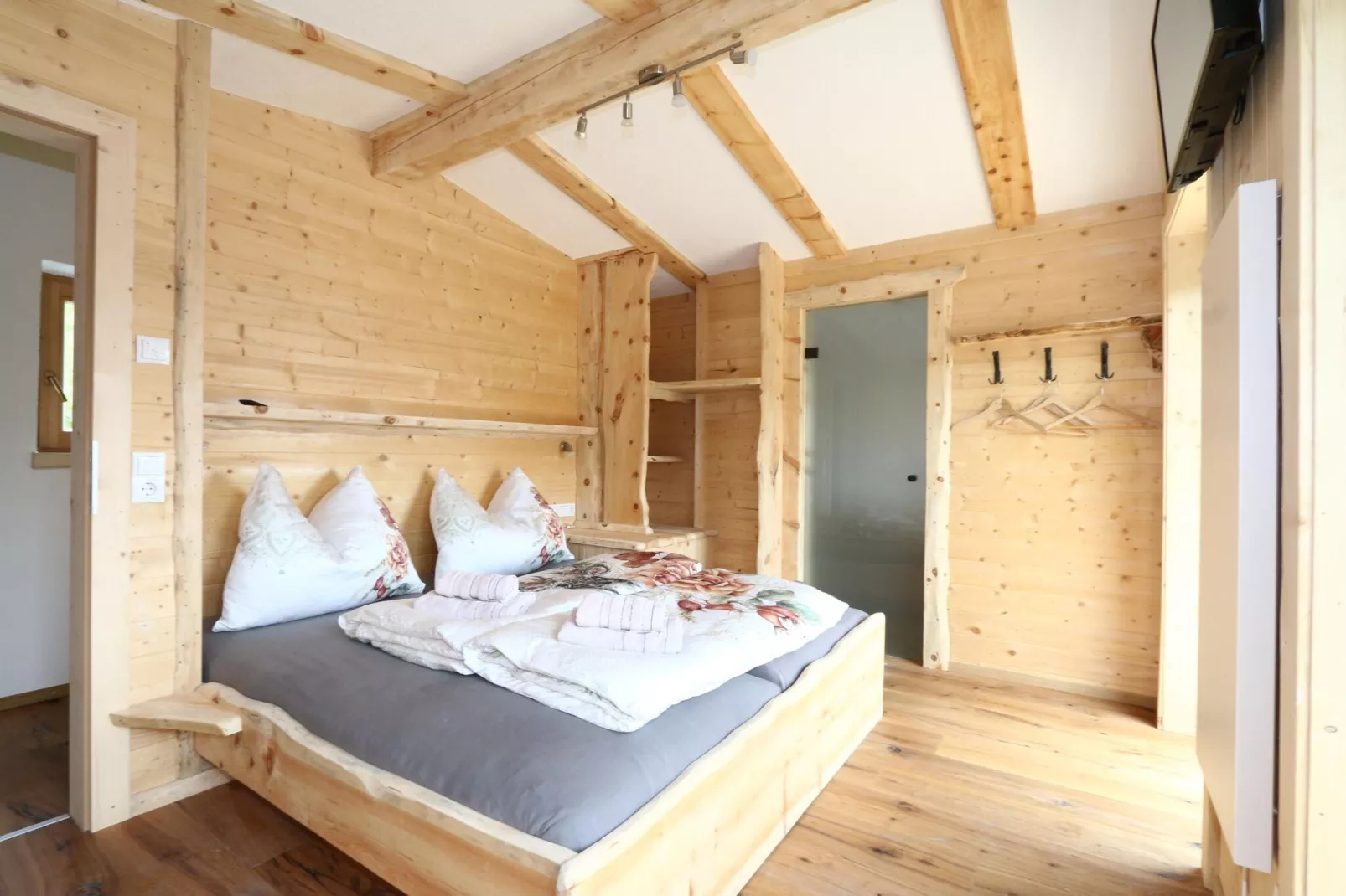 Ferienhaus Hirschbichlalm 6 Personen-Slaapkamer