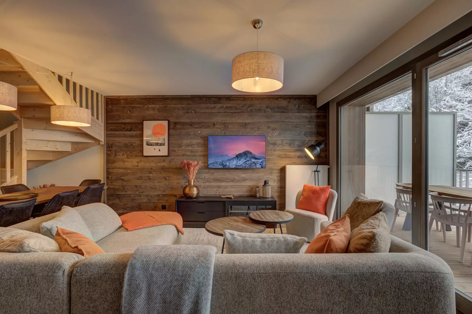 White Pearl A34-Woonkamer