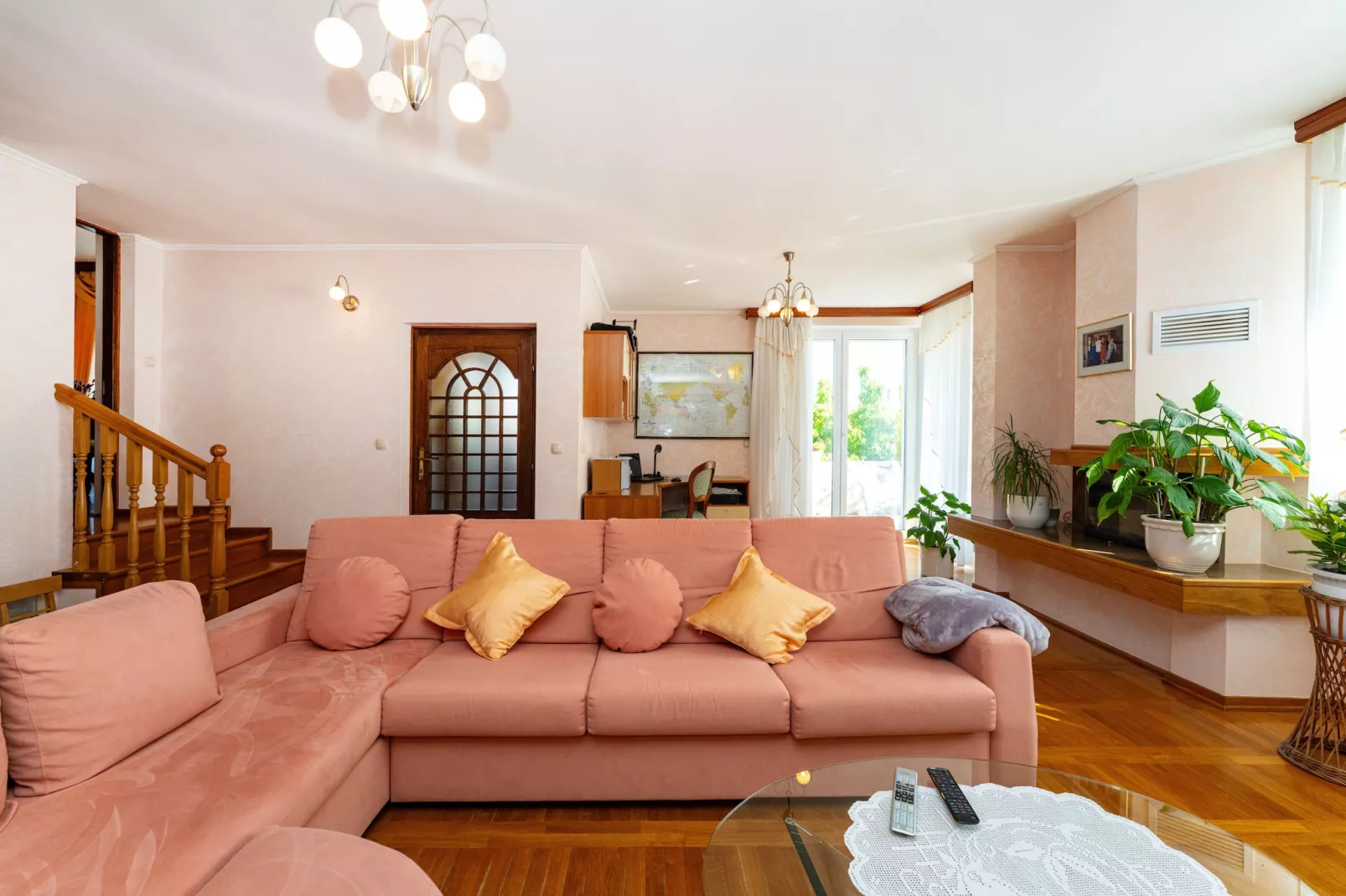 Beach house Privlaka-Woonkamer