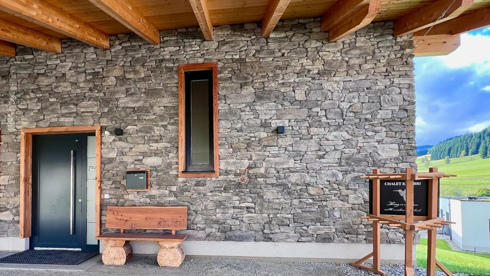 Chalet Kolibri-Buitenkant zomer