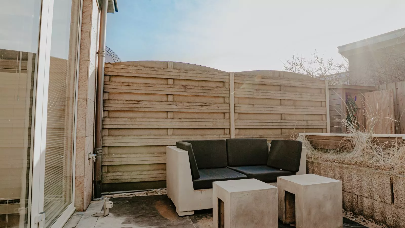 Zeebaars-Terrasbalkon