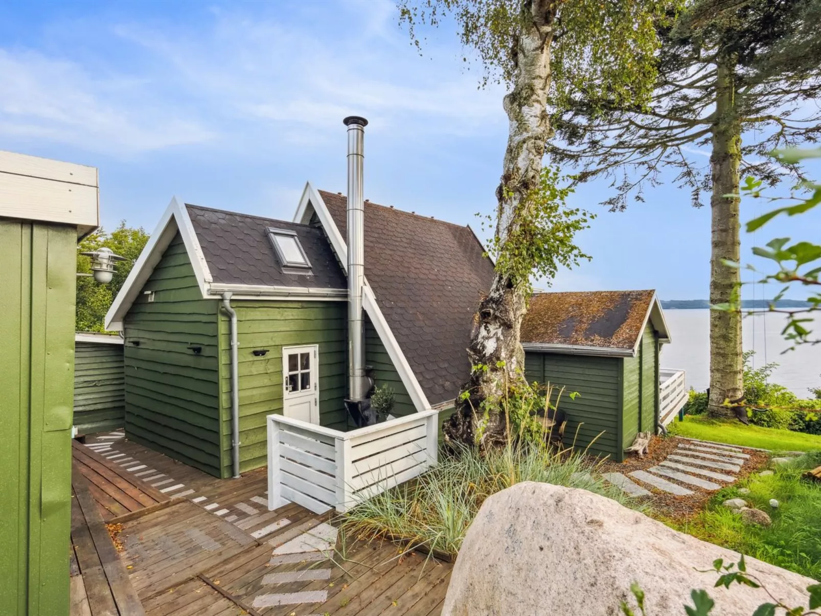 "Fifi" - 10m to the fjord-Buiten