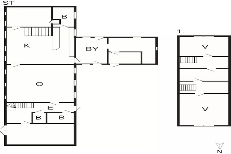 6 persoons vakantie huis in Guldborg-By Traum-Plattegrond