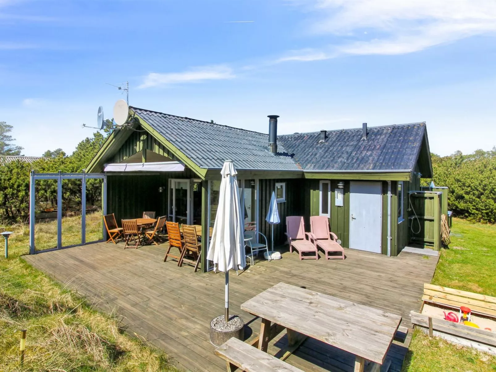 "Gerasim" - 1km from the sea-Buiten