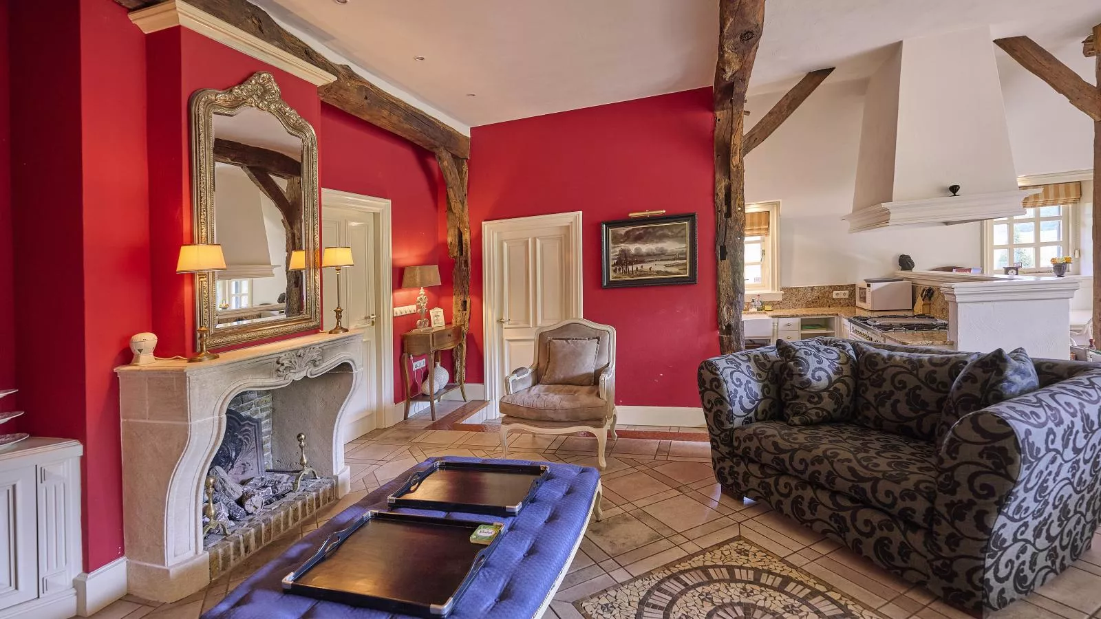 Erve Het Klaashuis-Woonkamer