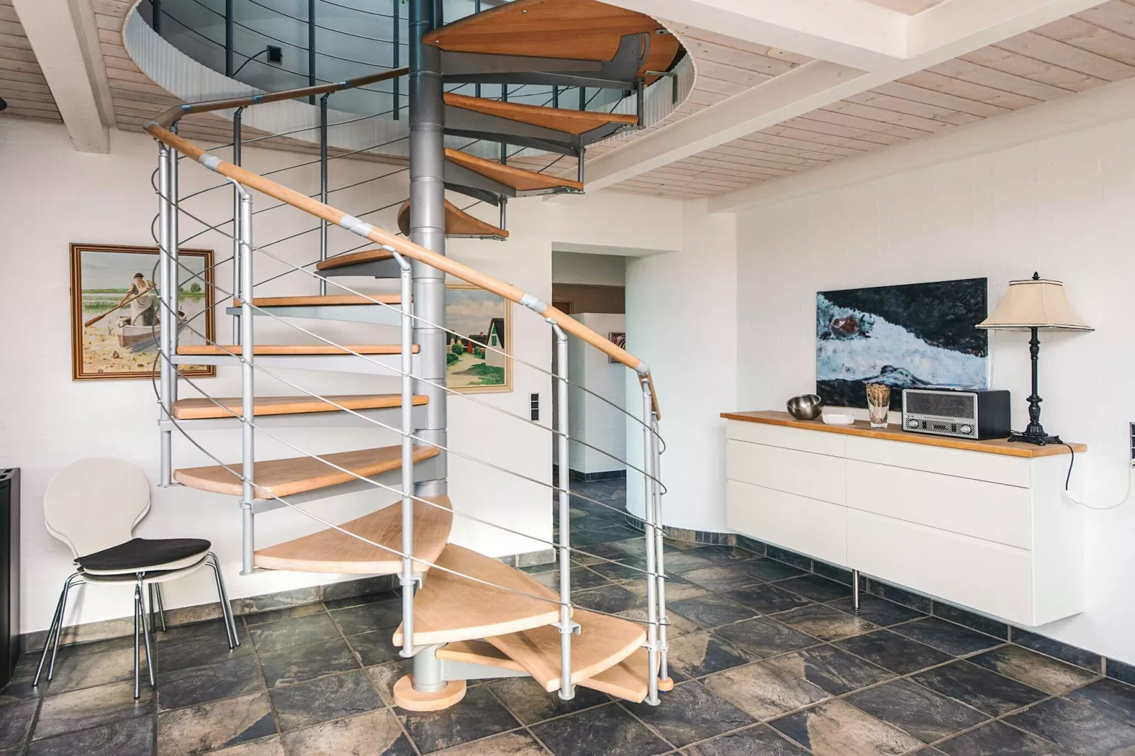 Luxe Panoramische Cottage in Rindby-By Traum-Binnen