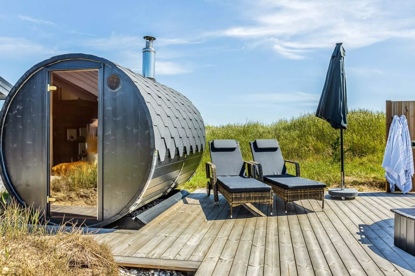 9 persoons vakantie huis in Hirtshals-Sauna