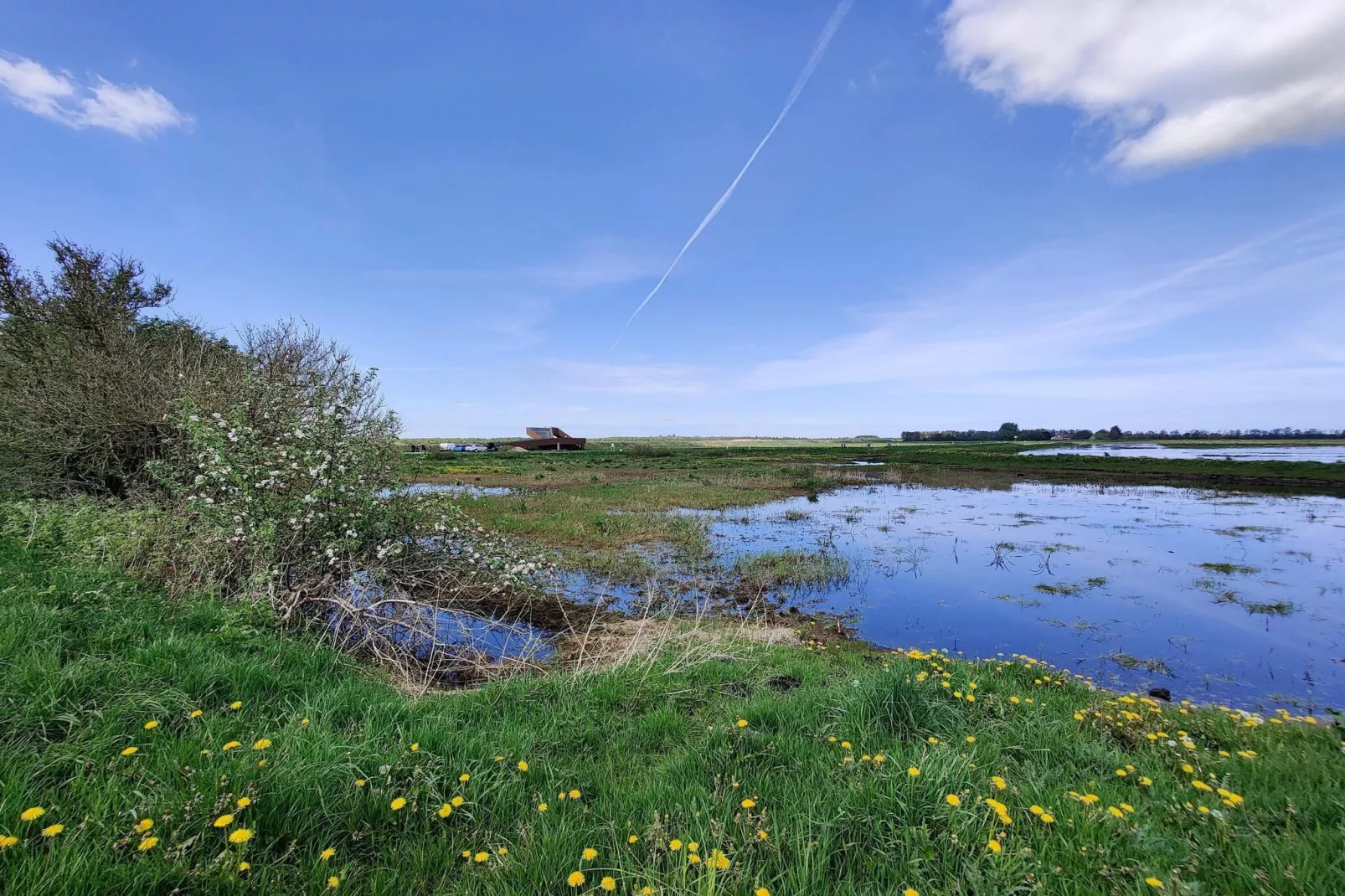 Rustiek huisje met open haard