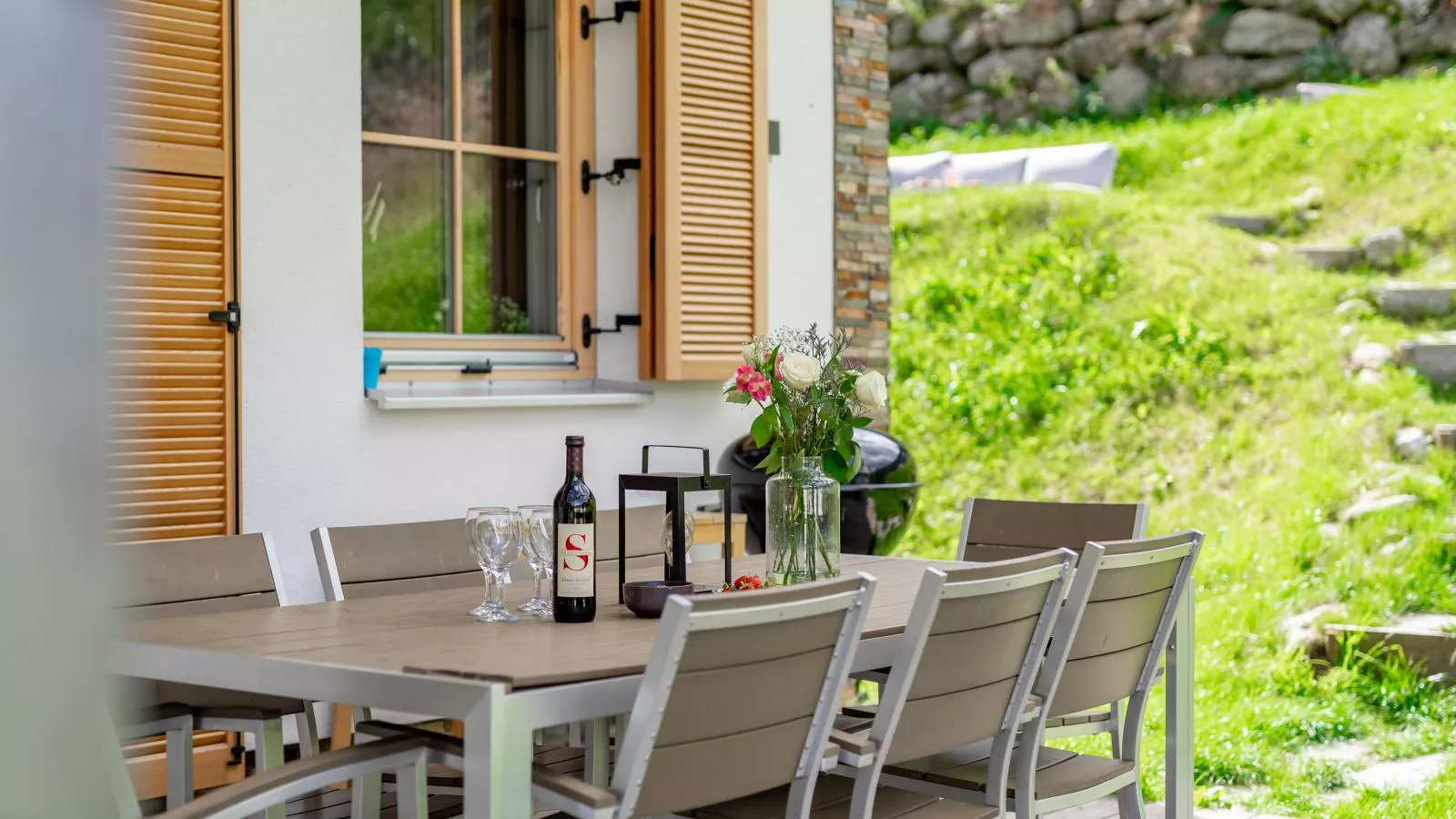 Chalet Amsel-Terrasbalkon