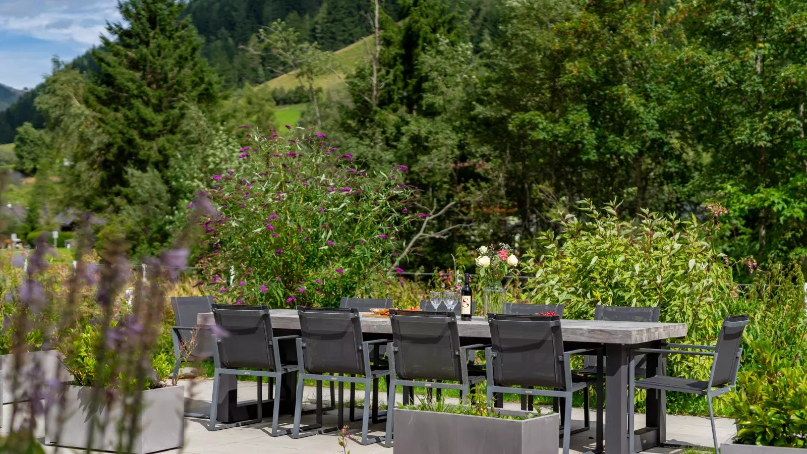 Donnersbach Lodge-Terrasbalkon