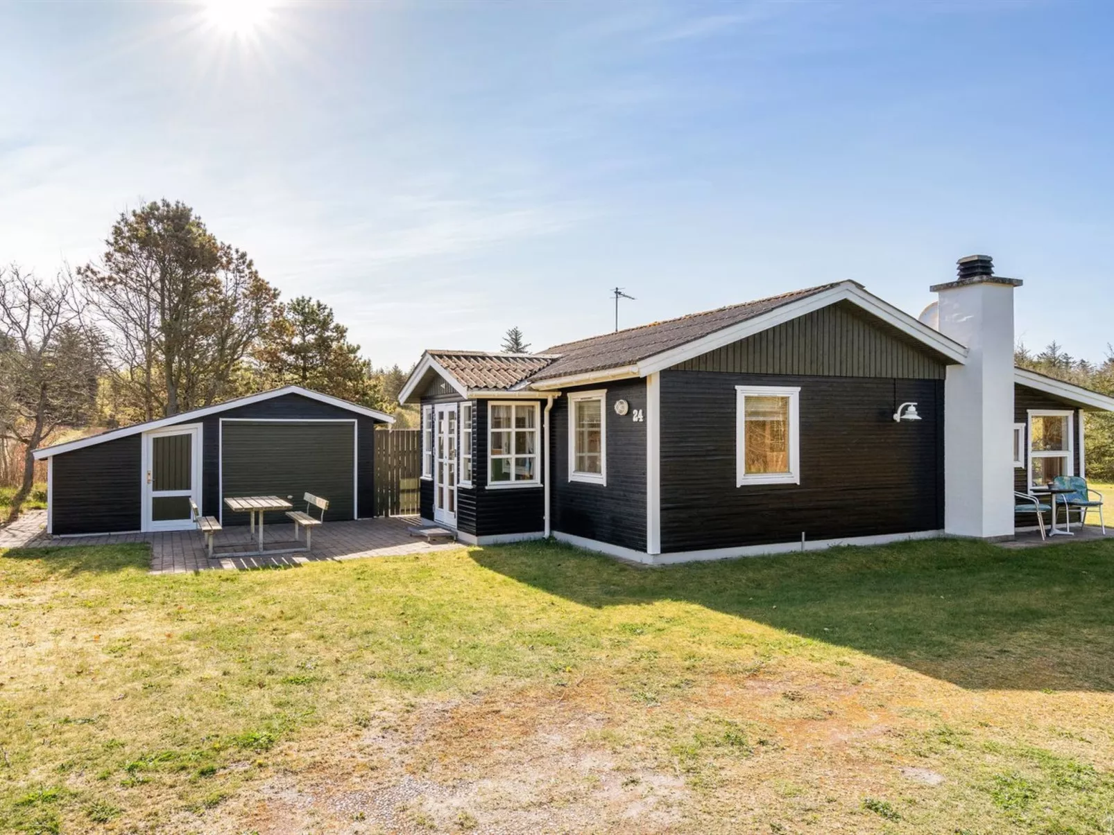 "Ingebritt" - 1.5km from the sea-Buiten