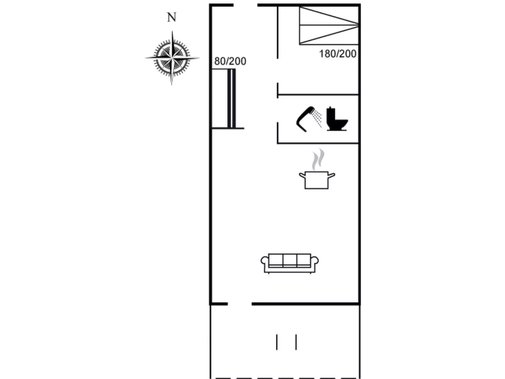 "Lorenz" - 2.3km from the sea-Binnen