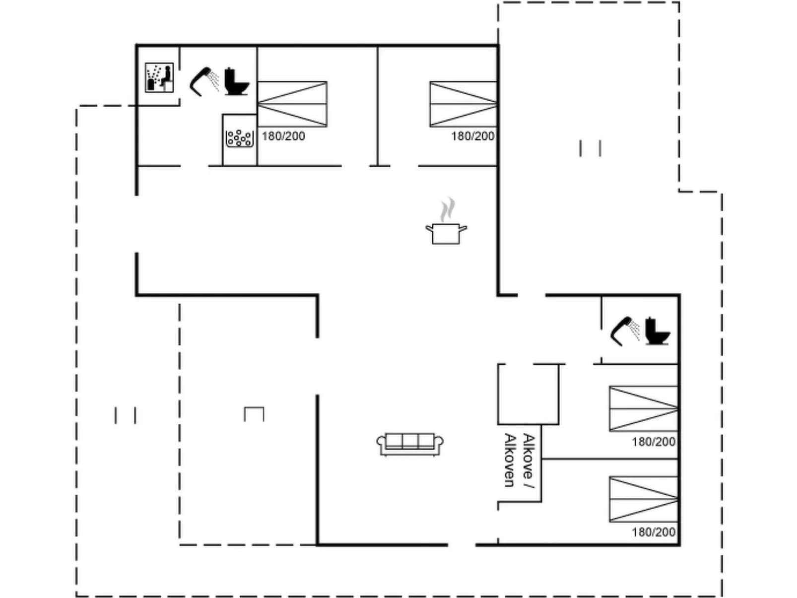 "Heidi" - 1km from the sea