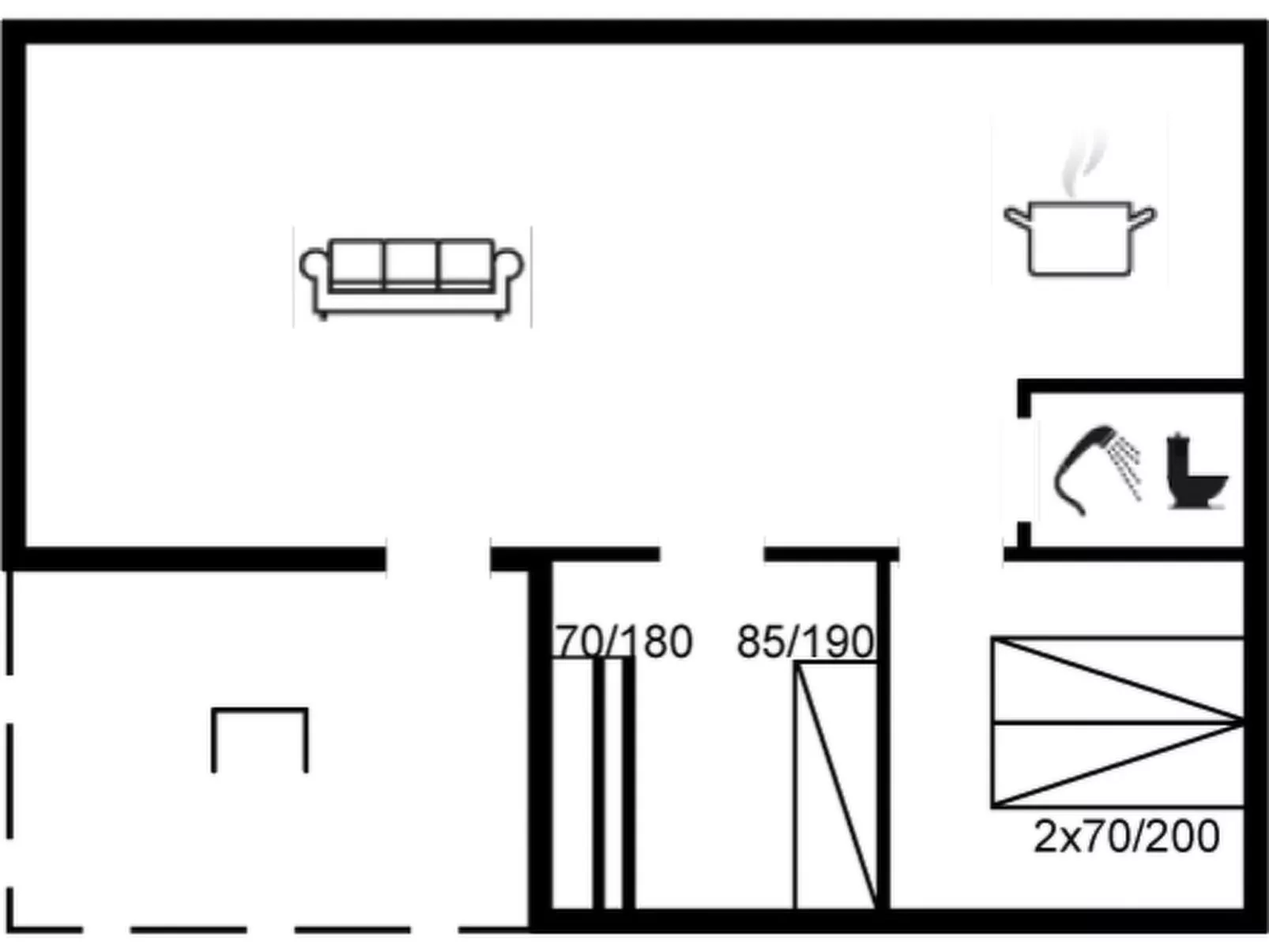 "Aneline" - 700m from the sea-Binnen