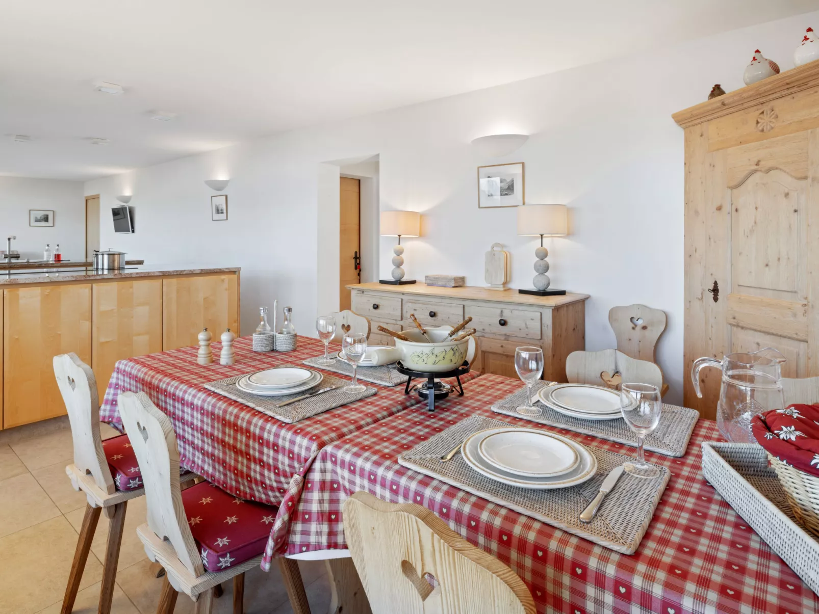 Les Aiguilles Vertes Rez inférieur-Binnen