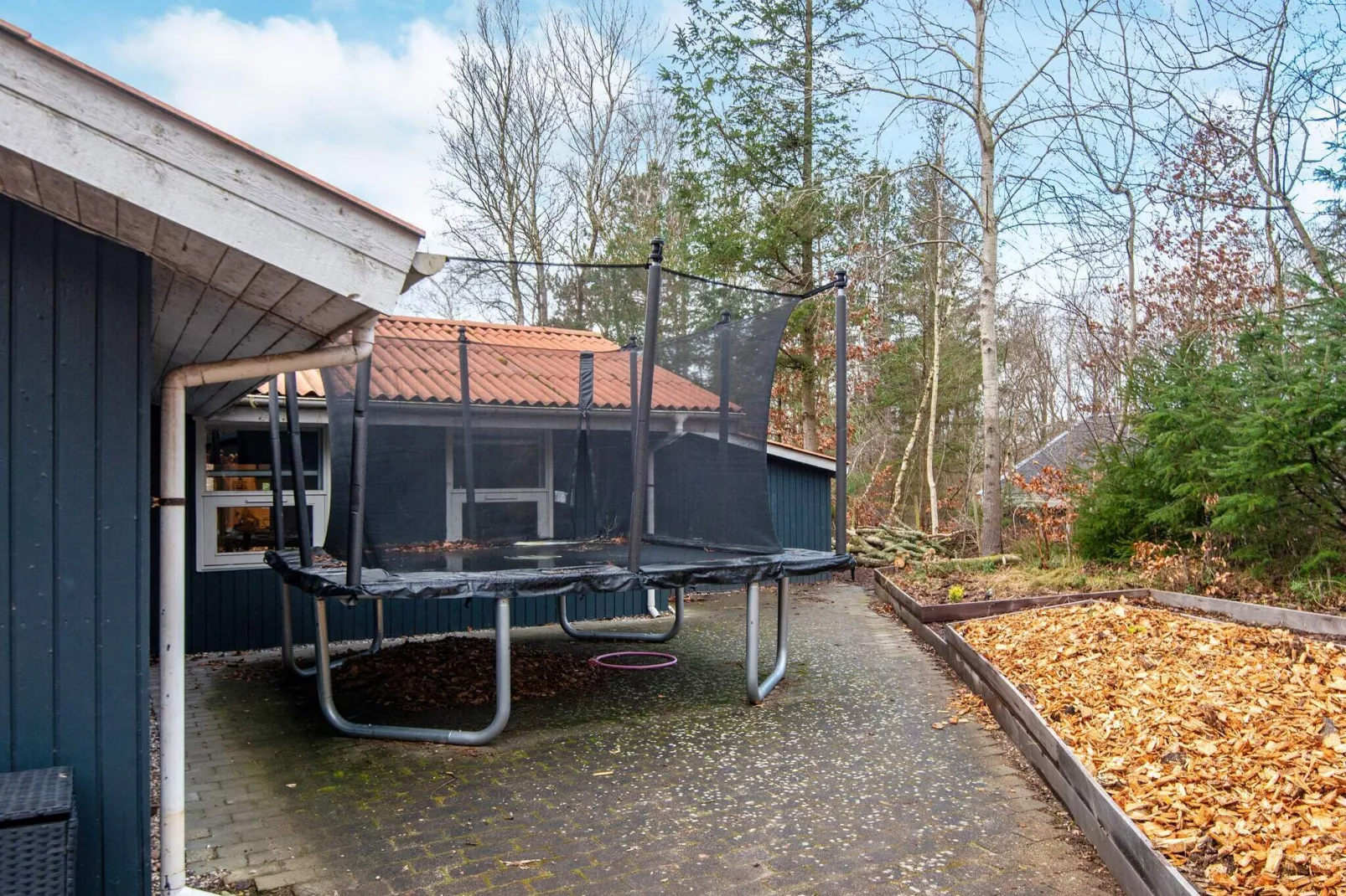 Charmant vakantiehuis met Sauna in Glesborg-Uitzicht