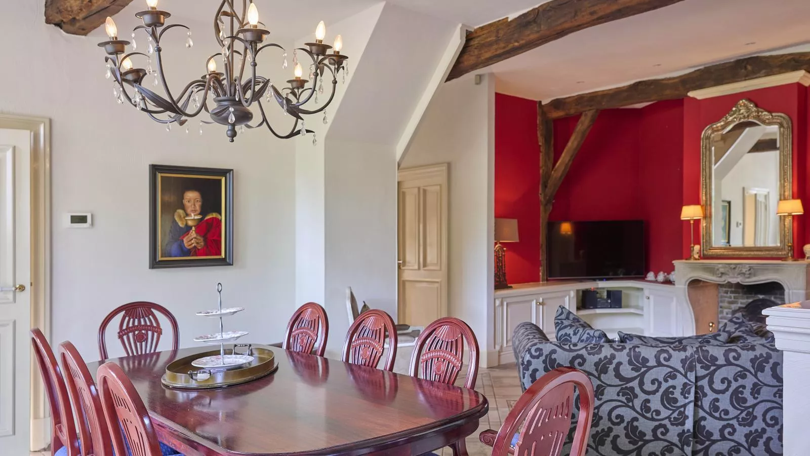 Erve Het Klaashuis-Eetkamer