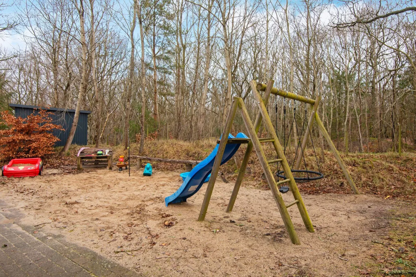 Charmant vakantiehuis met Sauna in Glesborg-Uitzicht