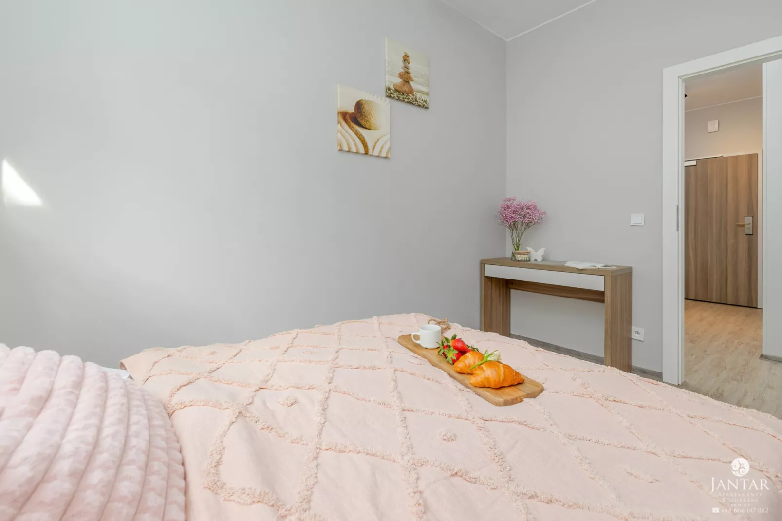 Apartament Grunwaldzka 12d/13 Pobierowo-Slaapkamer