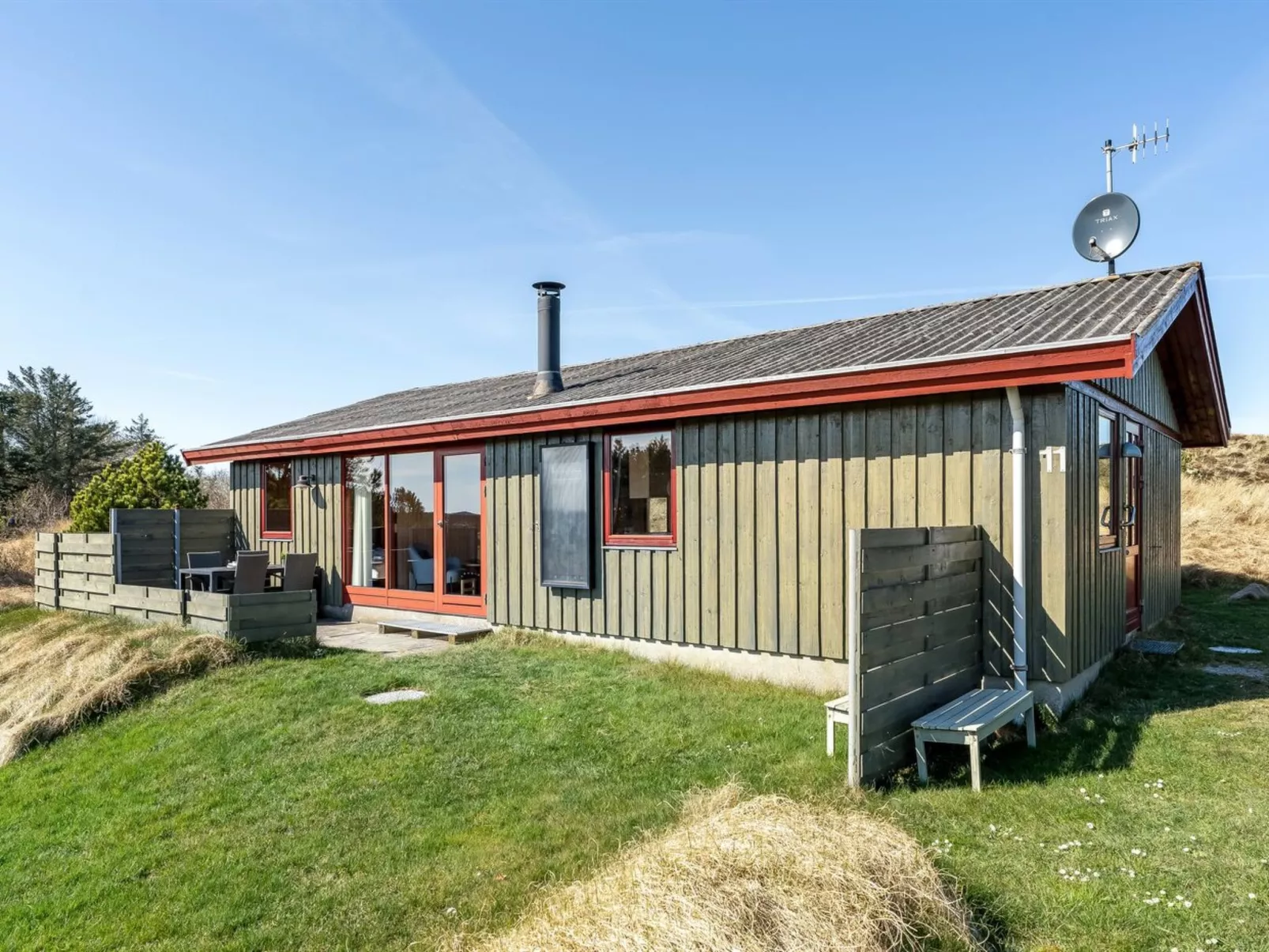 "Frandsine" - 1.2km from the sea-Buiten