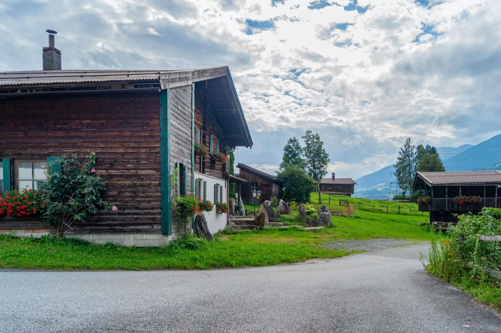 Bauernhaus Bachler-Buitenkant zomer