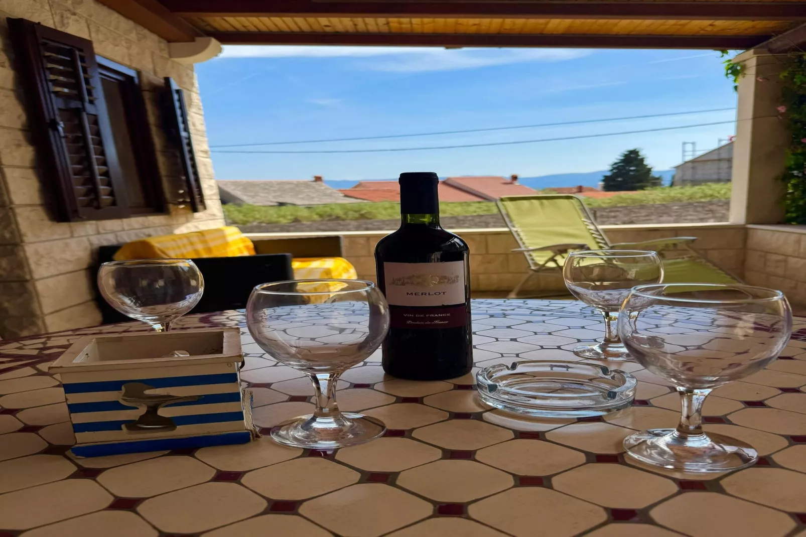 Apartments Magdalena - Bungalow with terrace (A1)-Terras