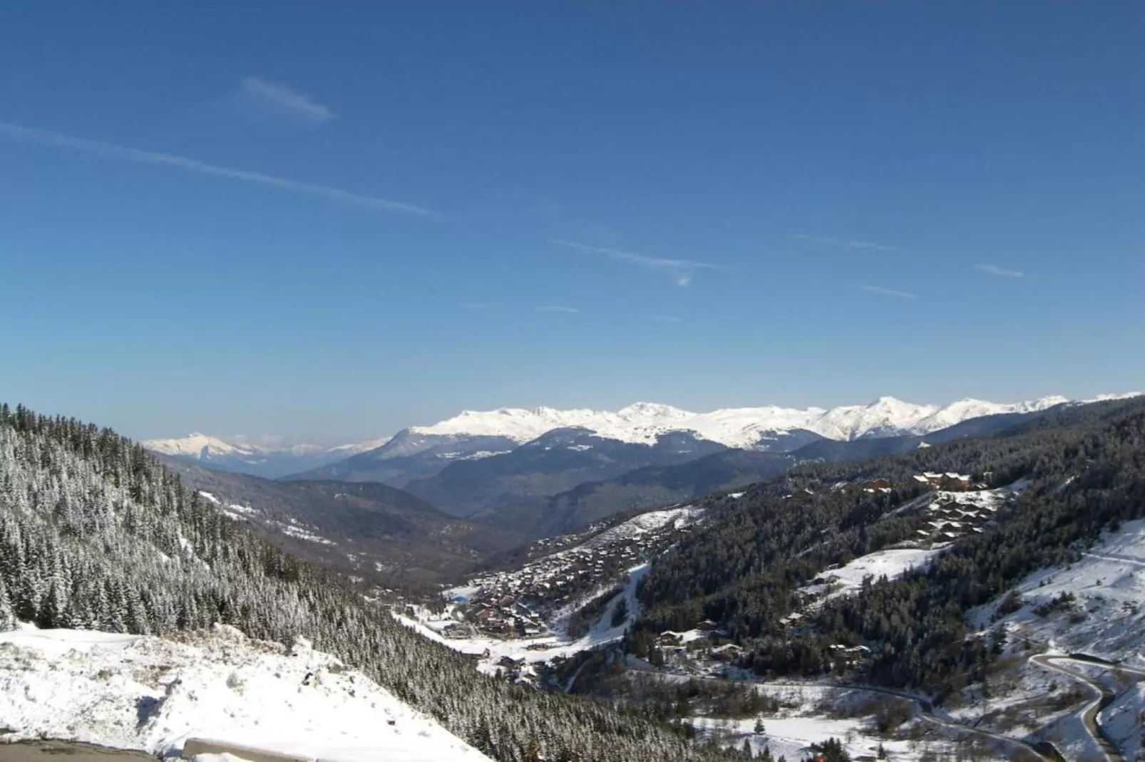 Chalet Etienne-Gebied winter 5km