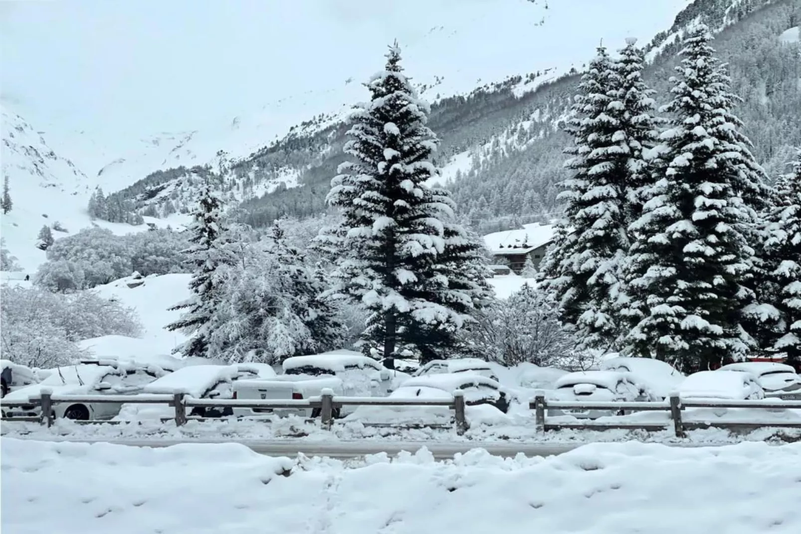 Chalet La Grande Sassière-Gebied winter 20km