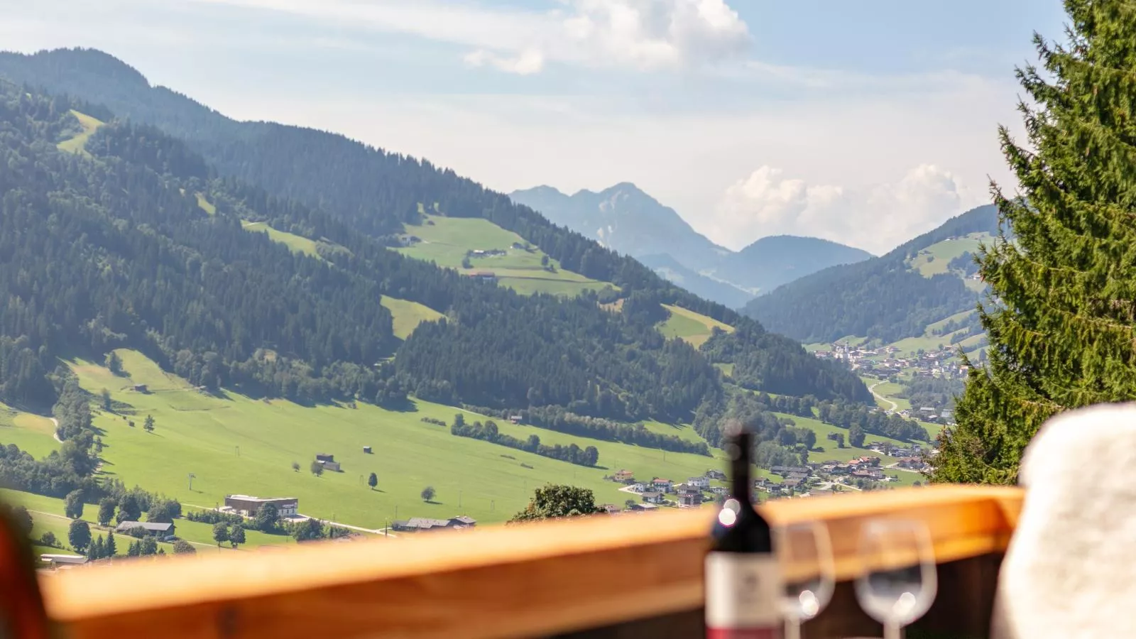 Sonnenhütte oben-Terrasbalkon