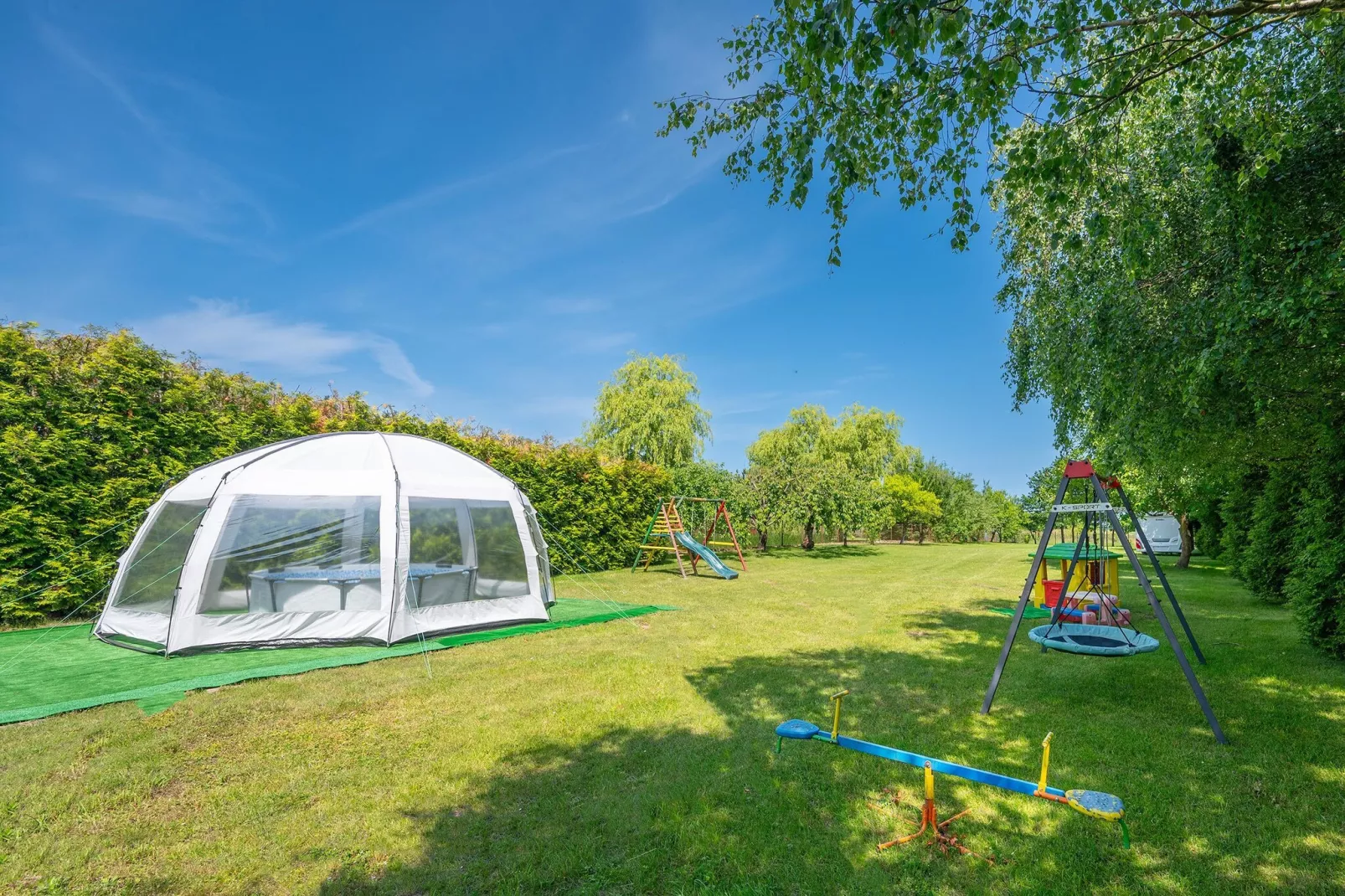 Domki wakacyjne na min 5 dób Domasławice-Tuinen zomer