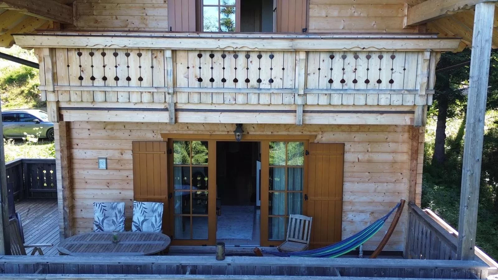 Chalet Bergoase-Terrasbalkon