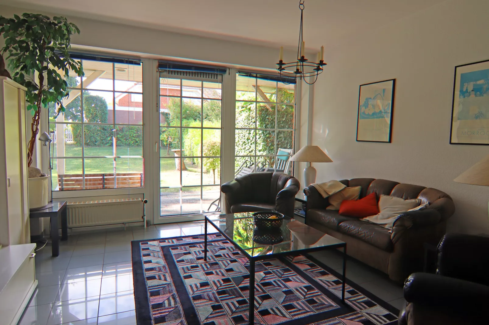 Ferienhaus Rebhuhnweg-Woonkamer