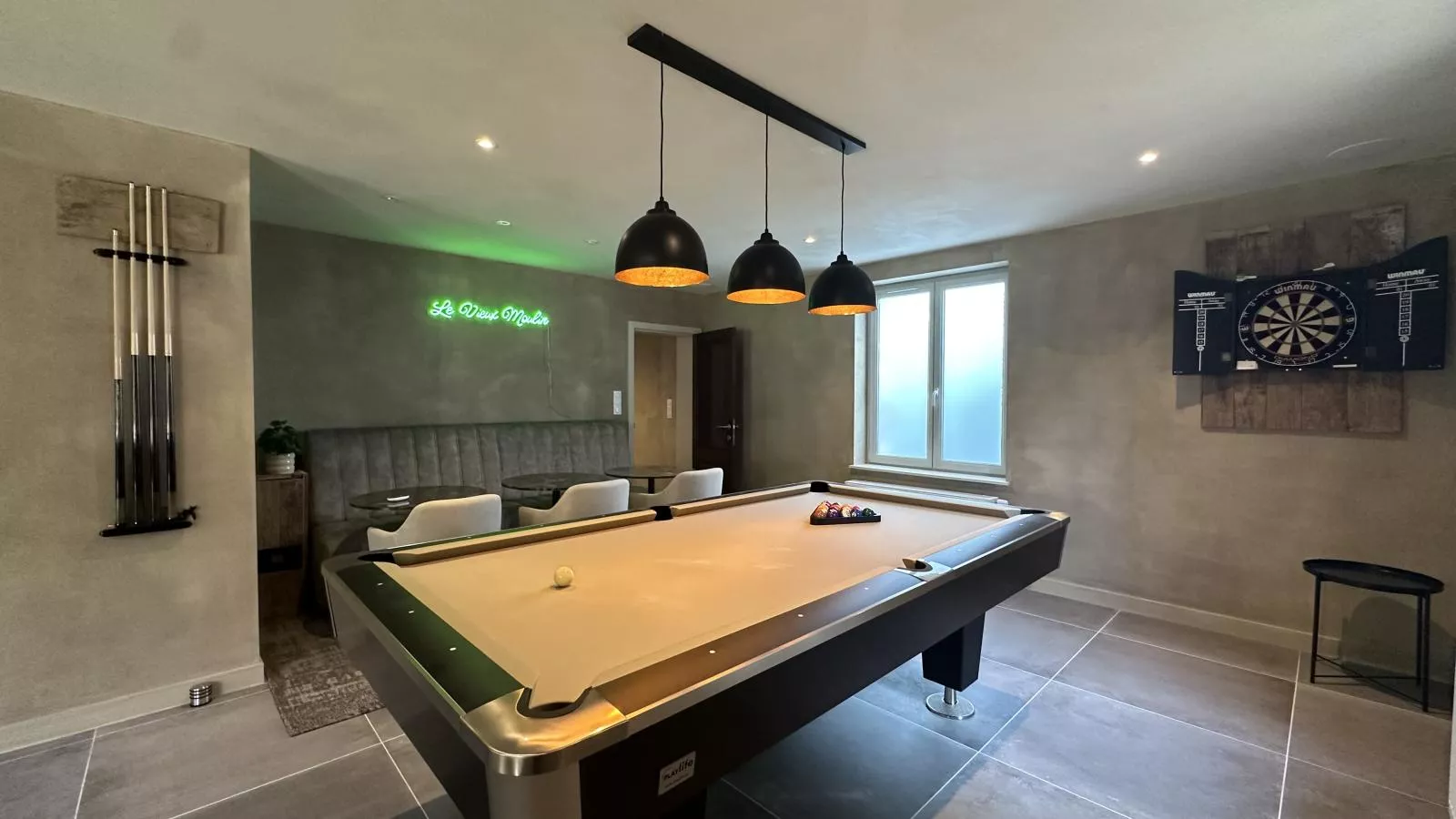 Le Moulin de Lachalade-Recreatieruimte