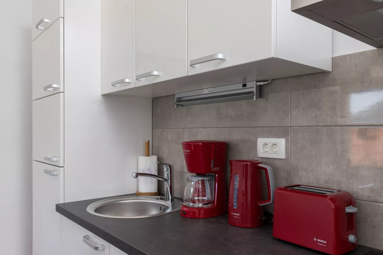 Holiday Home Monika - Two Bedroom Holiday Home with Terrace and Sea View-Keuken