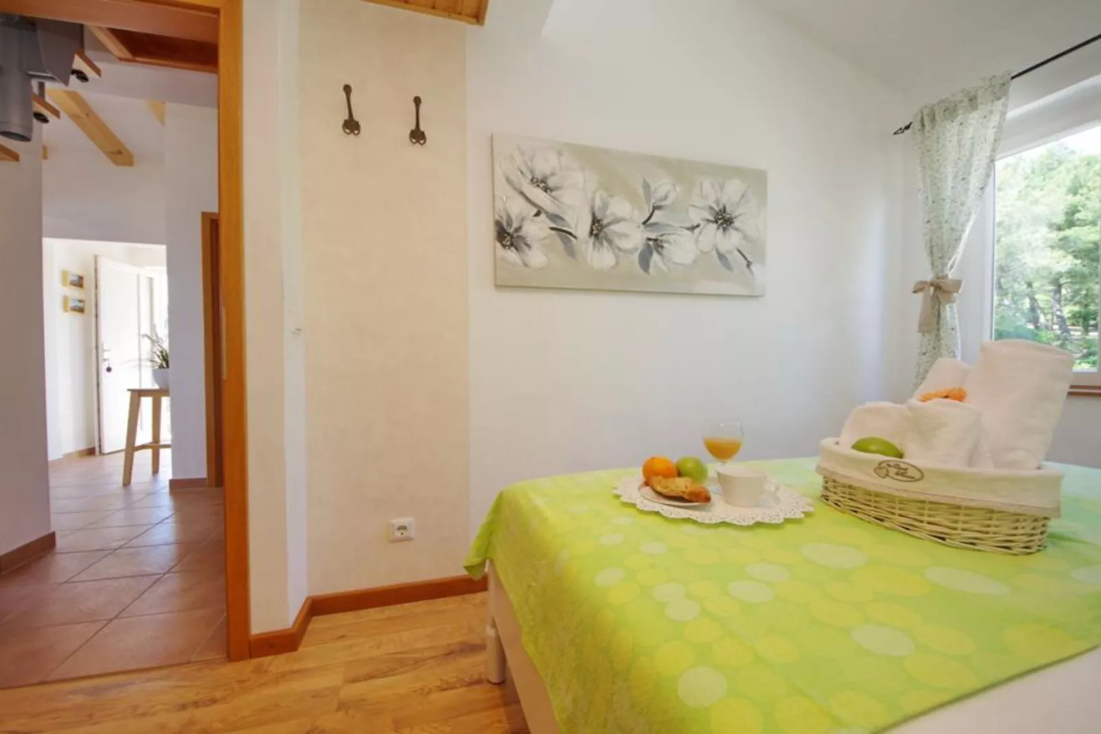 Two-Bedroom Apartment (Lavanda)-Slaapkamer