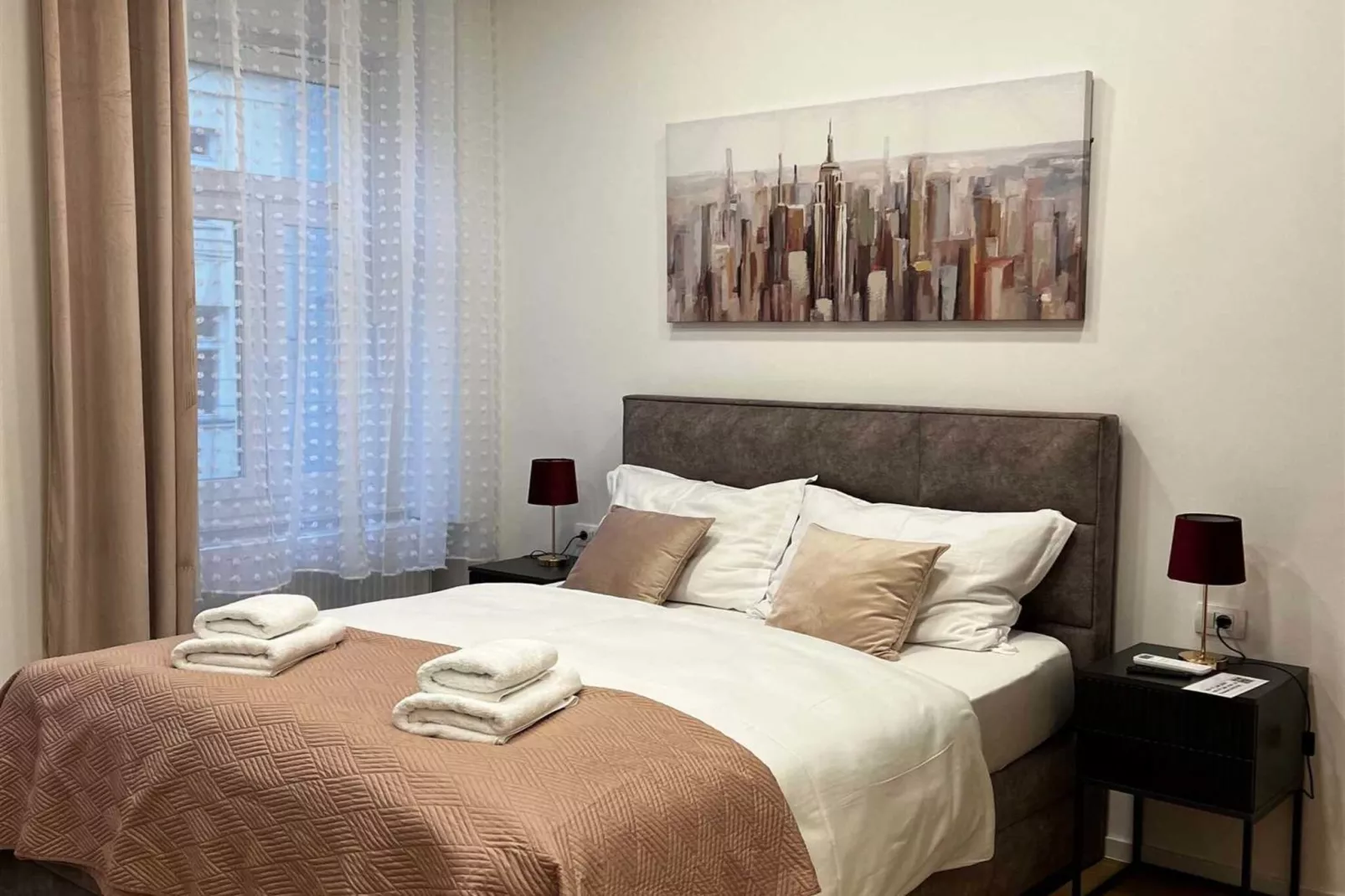 Zagreb Center Apartments - Downtown Apartment - Studio Apartment ( Studio 2)-Slaapkamer