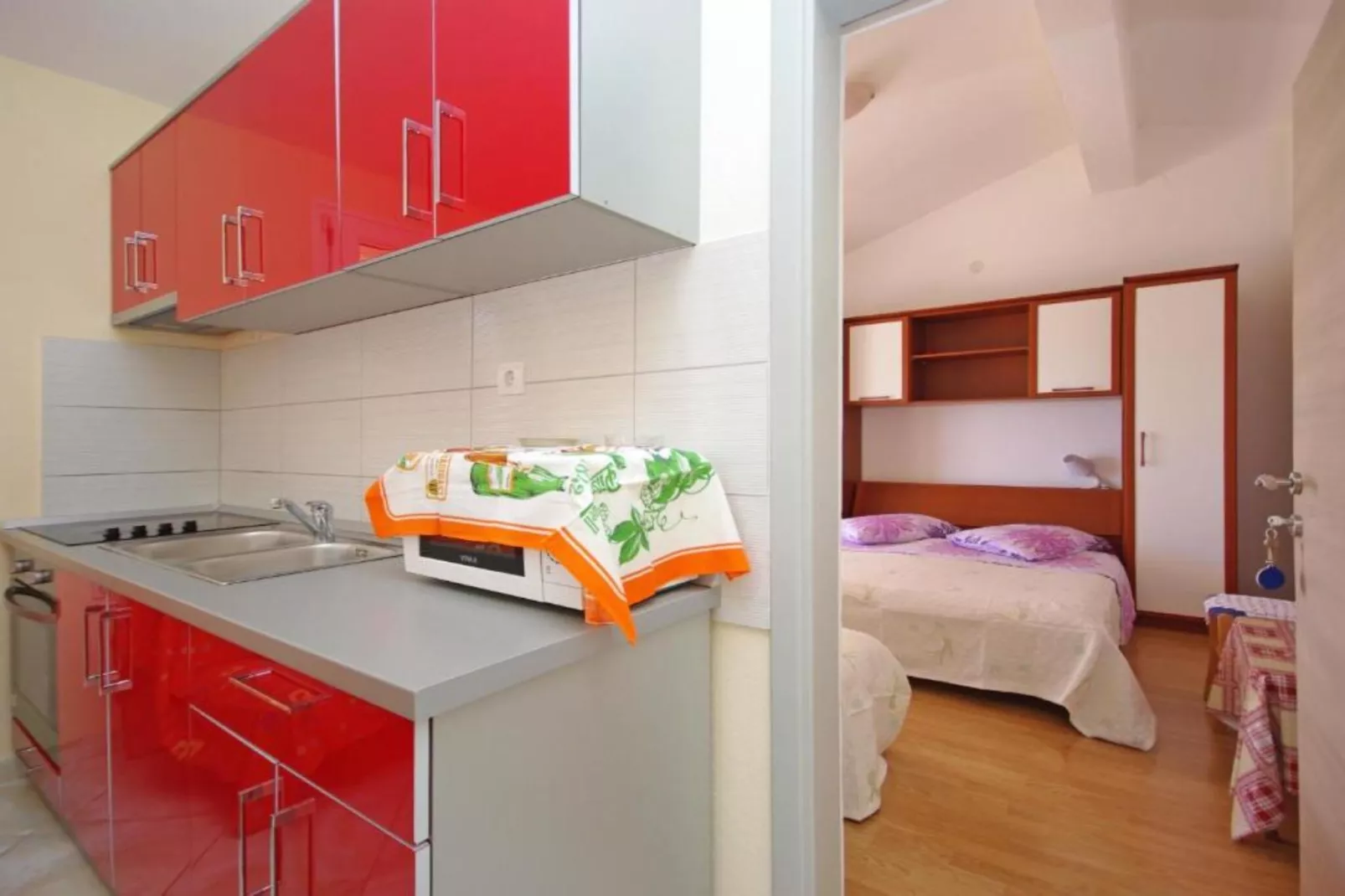 Apartments Ribarević  - Studio with Balcony-Buitenlucht