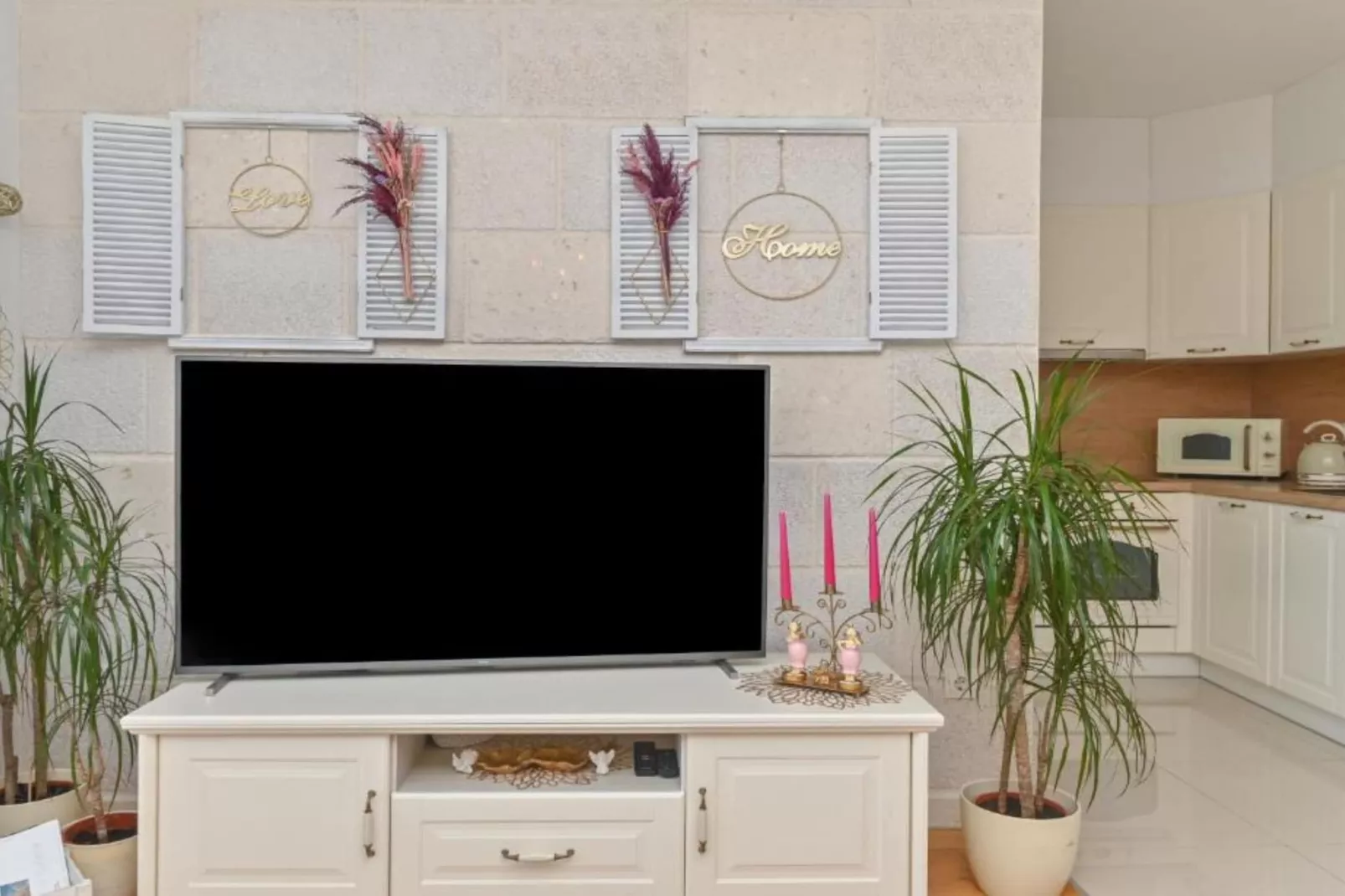 Apartment Hani 2 - Two Bedroom Apartment With Balcony And Sea View-Woonkamer