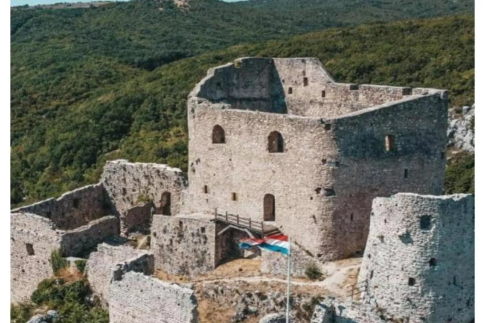 Apartment and Room Mare Vrlika - Two Bedroom Apartment  with Balcony-Uitzicht